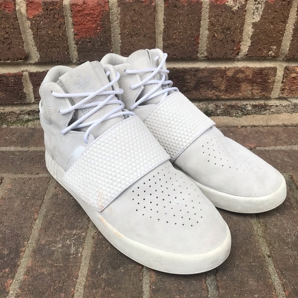 adidas Other - adidas Tubular Invader Strap Flat White Sz 9.5